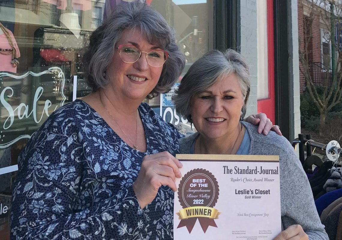 Reba and I celebrate our Choice of the Valley award!